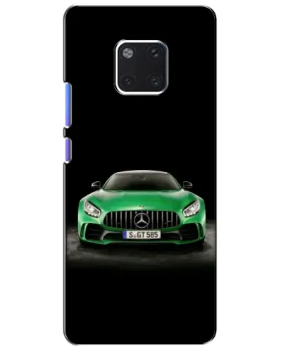 Чехол для Huawei Mate 20 Pro (LYA-L09, LYA-L29) с картинкой «Mercedes — неоновый лого» Чехол для Huawei Mate 20 Pro (LYA-L09, LYA-L29) с картинкой «Mercedes — неоновый лого»