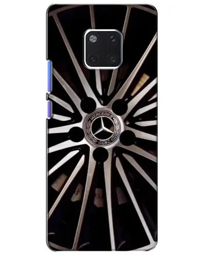 Чехол для Huawei Mate 20 Pro (LYA-L09, LYA-L29) с картинкой «Диск Mercedes» Чехол для Huawei Mate 20 Pro (LYA-L09, LYA-L29) с картинкой «Диск Mercedes»