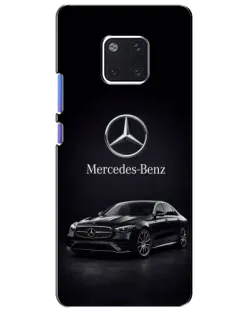 Чехол для Huawei Mate 20 Pro (LYA-L09, LYA-L29) с картинкой «Mercedes — решетка радиатора»