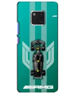Чехол для Huawei Mate 20 Pro (LYA-L09, LYA-L29) с картинкой «Mercedes AMG Petronas»