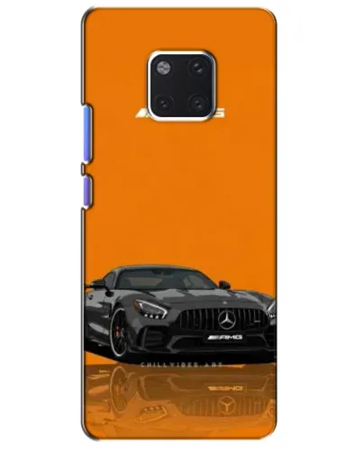 Чехол для Huawei Mate 20 Pro (LYA-L09, LYA-L29) с картинкой «Оранжевый Mercedes AMG» Чехол для Huawei Mate 20 Pro (LYA-L09, LYA-L29) с картинкой «Оранжевый Mercedes AMG»