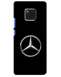 Чехол для Huawei Mate 20 Pro (LYA-L09, LYA-L29) с картинкой «Mercedes классический лого»