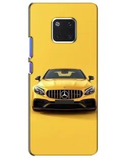 Чехол для Huawei Mate 20 Pro (LYA-L09, LYA-L29) с картинкой «Желтый Mercedes GT»