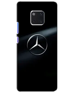 Чохол для Huawei Mate 20 Pro (LYA-L09, LYA-L29) з картинкою «Mercedes на металі»