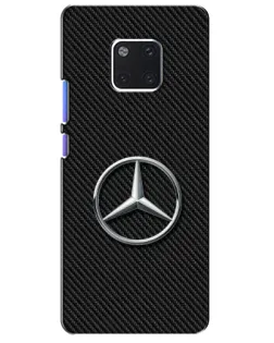 Чохол для Huawei Mate 20 Pro (LYA-L09, LYA-L29) з картинкою «Карбоновий Mercedes стиль»