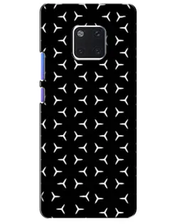 Чохол для Huawei Mate 20 Pro (LYA-L09, LYA-L29) з картинкою «Mercedes паттерн зірок»