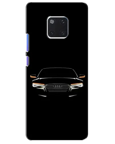 Чехол для Huawei Mate 20 Pro (LYA-L09, LYA-L29) с картинкой «Audi — ночной контур» Чехол для Huawei Mate 20 Pro (LYA-L09, LYA-L29) с картинкой «Audi — ночной контур»
