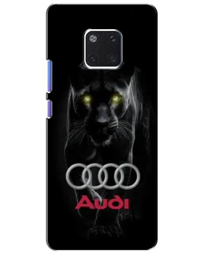 Чехол для Huawei Mate 20 Pro (LYA-L09, LYA-L29) с картинкой «Пантера и Audi» Чехол для Huawei Mate 20 Pro (LYA-L09, LYA-L29) с картинкой «Пантера и Audi»