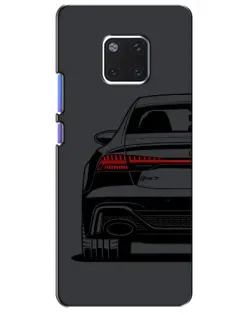 Чехол для Huawei Mate 20 Pro (LYA-L09, LYA-L29) с картинкой «Задняя часть Audi — арт»