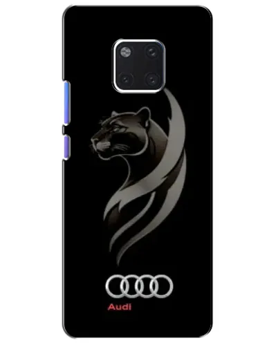 Чехол для Huawei Mate 20 Pro (LYA-L09, LYA-L29) с картинкой «Графика — пантера и Audi» Чехол для Huawei Mate 20 Pro (LYA-L09, LYA-L29) с картинкой «Графика — пантера и Audi»