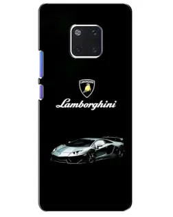Чехол для Huawei Mate 20 Pro (LYA-L09, LYA-L29) с картинкой «Логотип Lamborghini классика»