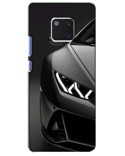 Чехол для Huawei Mate 20 Pro (LYA-L09, LYA-L29) с картинкой «Lamborghini фары детализация»