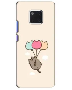 Чехол для Huawei Mate 20 Pro (LYA-L09, LYA-L29) с картинкой «Пушин на шариках»