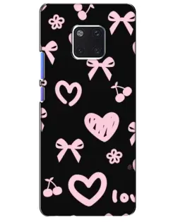 Чехол для Huawei Mate 20 Pro (LYA-L09, LYA-L29) с картинкой «Сатиновый бант»