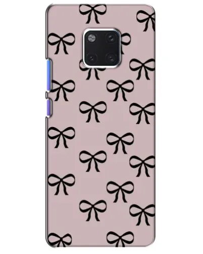 Чехол для Huawei Mate 20 Pro (LYA-L09, LYA-L29) с картинкой «Черные бантики» Чехол для Huawei Mate 20 Pro (LYA-L09, LYA-L29) с картинкой «Черные бантики»