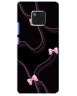 Чехол для Huawei Mate 20 Pro (LYA-L09, LYA-L29) с картинкой «Розовые ленты»