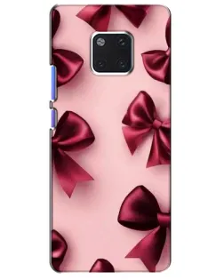 Чехол для Huawei Mate 20 Pro (LYA-L09, LYA-L29) с картинкой «Бордовый атлас»
