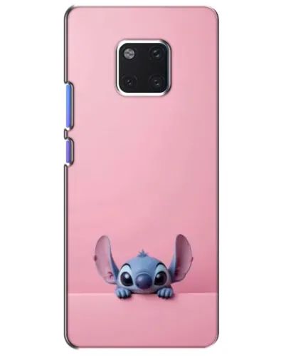 Чехол для Huawei Mate 20 Pro (LYA-L09, LYA-L29) с картинкой «Stitch выглядывает»