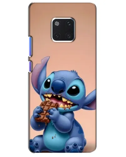 Чехол для Huawei Mate 20 Pro (LYA-L09, LYA-L29) с картинкой «Стич ест шоколад»