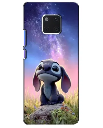 Чехол для Huawei Mate 20 Pro (LYA-L09, LYA-L29) с картинкой «Стич на рассвете»