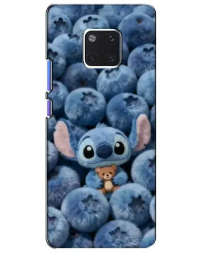 Чехол для Huawei Mate 20 Pro (LYA-L09, LYA-L29) с картинкой «Стич и голубика»
