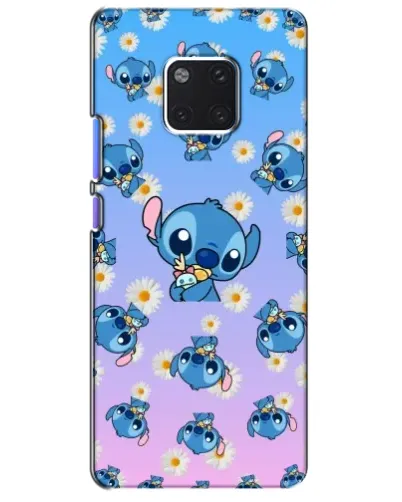 Чехол для Huawei Mate 20 Pro (LYA-L09, LYA-L29) с картинкой «Паттерн со Стичем»