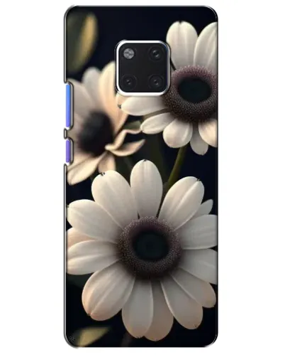Чехол для Huawei Mate 20 Pro (LYA-L09, LYA-L29) с картинкой «Белые маргаритки макро» Чехол для Huawei Mate 20 Pro (LYA-L09, LYA-L29) с картинкой «Белые маргаритки макро»