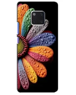 Чохол для Huawei Mate 20 Pro (LYA-L09, LYA-L29) з картинкою «Райдужна квітка»