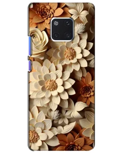 Чехол для Huawei Mate 20 Pro (LYA-L09, LYA-L29) с картинкой «Бежевый флористический декор» Чехол для Huawei Mate 20 Pro (LYA-L09, LYA-L29) с картинкой «Бежевый флористический декор»