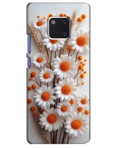 Чехол для Huawei Mate 20 Pro (LYA-L09, LYA-L29) с картинкой «Белые сухоцветы» Чехол для Huawei Mate 20 Pro (LYA-L09, LYA-L29) с картинкой «Белые сухоцветы»