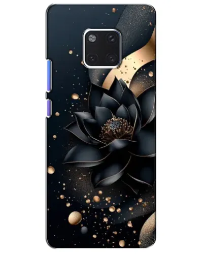 Чехол для Huawei Mate 20 Pro (LYA-L09, LYA-L29) с картинкой «Черный лотос» Чехол для Huawei Mate 20 Pro (LYA-L09, LYA-L29) с картинкой «Черный лотос»