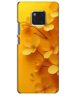 Чохол для Huawei Mate 20 Pro (LYA-L09, LYA-L29) з картинкою «Золоті пелюстки»