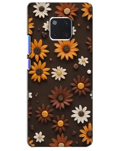 Чехол для Huawei Mate 20 Pro (LYA-L09, LYA-L29) с картинкой «Узор из маленьких подсолнухов» Чехол для Huawei Mate 20 Pro (LYA-L09, LYA-L29) с картинкой «Узор из маленьких подсолнухов»