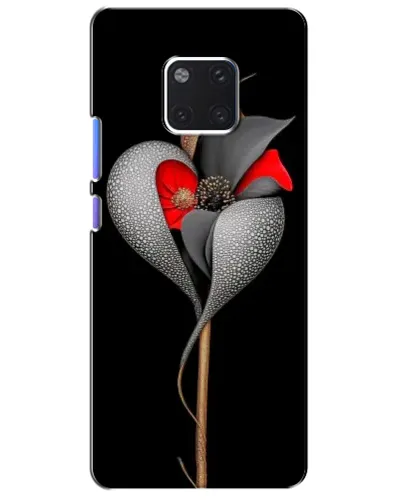 Чехол для Huawei Mate 20 Pro (LYA-L09, LYA-L29) с картинкой «Серебряный фантазийный цветок» Чехол для Huawei Mate 20 Pro (LYA-L09, LYA-L29) с картинкой «Серебряный фантазийный цветок»