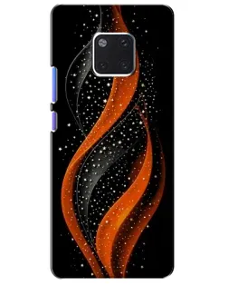 Чехол для Huawei Mate 20 Pro (LYA-L09, LYA-L29) с картинкой «Огненная звездная волна»