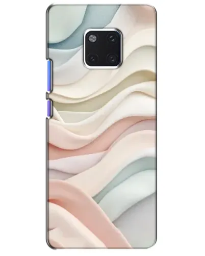 Чехол для Huawei Mate 20 Pro (LYA-L09, LYA-L29) с картинкой «Пастельные нежные волны»