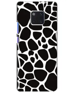 Чехол для Huawei Mate 20 Pro (LYA-L09, LYA-L29) с картинкой «Черно-белый жираф»