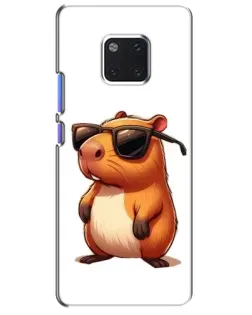 Чехол для Huawei Mate 20 Pro (LYA-L09, LYA-L29) с картинкой «Капибара в очках» Чехол для Huawei Mate 20 Pro (LYA-L09, LYA-L29) с картинкой «Капибара в очках»