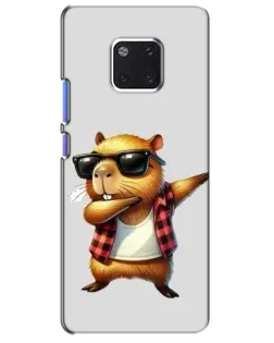 Чехол для Huawei Mate 20 Pro (LYA-L09, LYA-L29) с картинкой «Капибара рэпер даб» Чехол для Huawei Mate 20 Pro (LYA-L09, LYA-L29) с картинкой «Капибара рэпер даб»