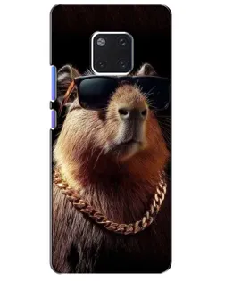 Чехол для Huawei Mate 20 Pro (LYA-L09, LYA-L29) с картинкой «Капибара золотая цепь» Чехол для Huawei Mate 20 Pro (LYA-L09, LYA-L29) с картинкой «Капибара золотая цепь»