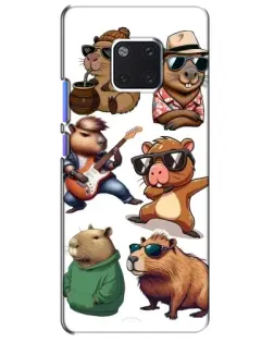 Чехол для Huawei Mate 20 Pro (LYA-L09, LYA-L29) с картинкой «Крутые капибары музыканты» Чехол для Huawei Mate 20 Pro (LYA-L09, LYA-L29) с картинкой «Крутые капибары музыканты»
