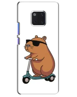 Чехол для Huawei Mate 20 Pro (LYA-L09, LYA-L29) с картинкой «Капибара на самокате» Чехол для Huawei Mate 20 Pro (LYA-L09, LYA-L29) с картинкой «Капибара на самокате»