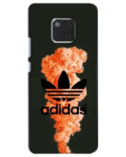 Чехол для Huawei Mate 20 (HMA-L09, HMA-L29) с картинкой «Оранжевый дым Adidas»