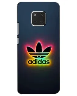 Чехол для Huawei Mate 20 (HMA-L09, HMA-L29) с картинкой «Неоновый Adidas»