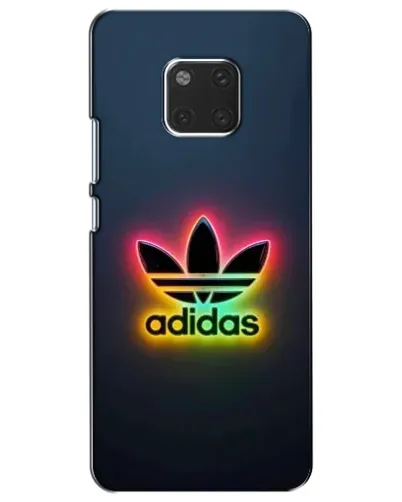 Чехол для Huawei Mate 20 (HMA-L09, HMA-L29) с картинкой «Неоновый Adidas»