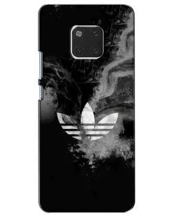 Чехол для Huawei Mate 20 (HMA-L09, HMA-L29) с картинкой «Абстрактный дым Adidas»