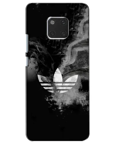 Чехол для Huawei Mate 20 (HMA-L09, HMA-L29) с картинкой «Абстрактный дым Adidas»