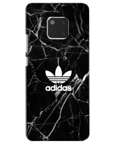 Чехол для Huawei Mate 20 (HMA-L09, HMA-L29) с картинкой «Белый мрамор Adidas»