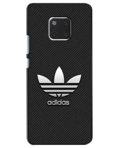 Чехол для Huawei Mate 20 (HMA-L09, HMA-L29) с картинкой «Adidas Карбоновая текстура»