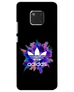 Чехол для Huawei Mate 20 (HMA-L09, HMA-L29) с картинкой «Взрыв красок Adidas»